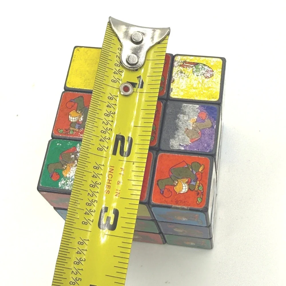 Nintendo Donkey Kong Puzzle Cube Kids OS Multicolor Vintage 3x3 Rubiks‎ Style